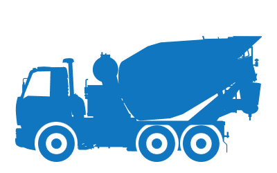 Cement truck icon